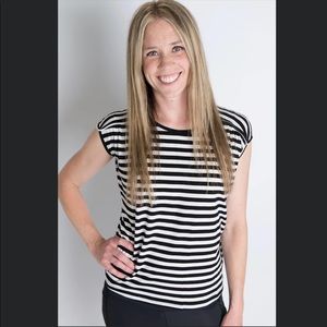 Andee Lew Striped Blouse